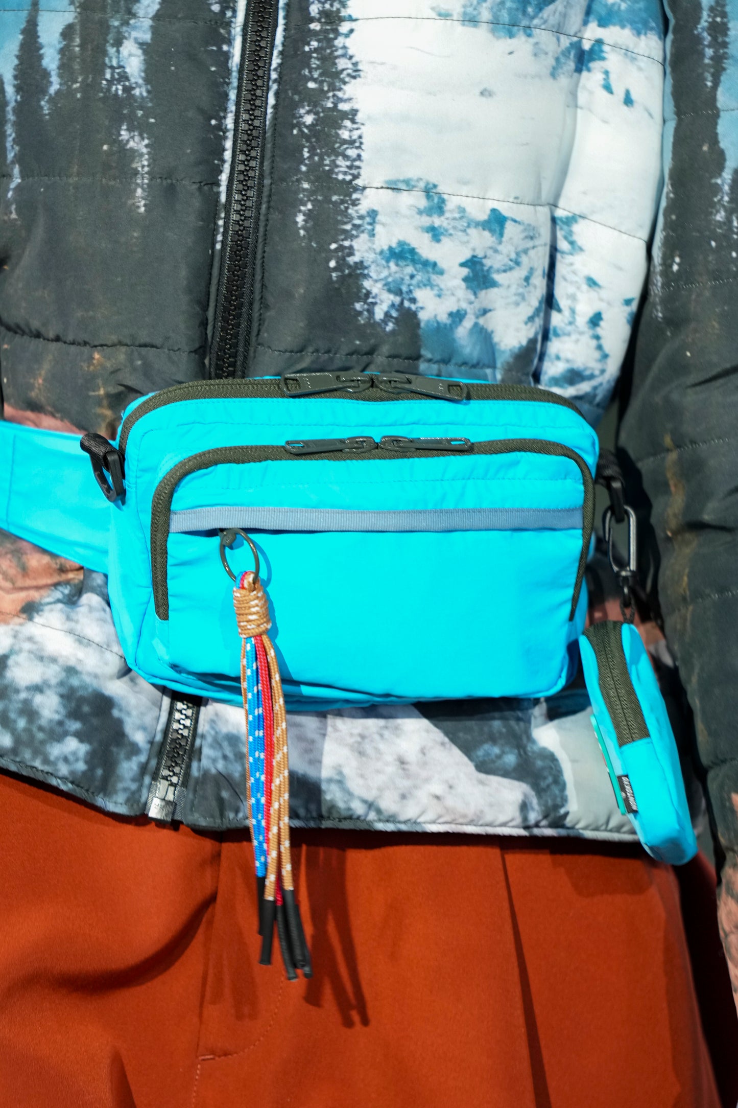 2WAY WAIST POUCH (BLUE)