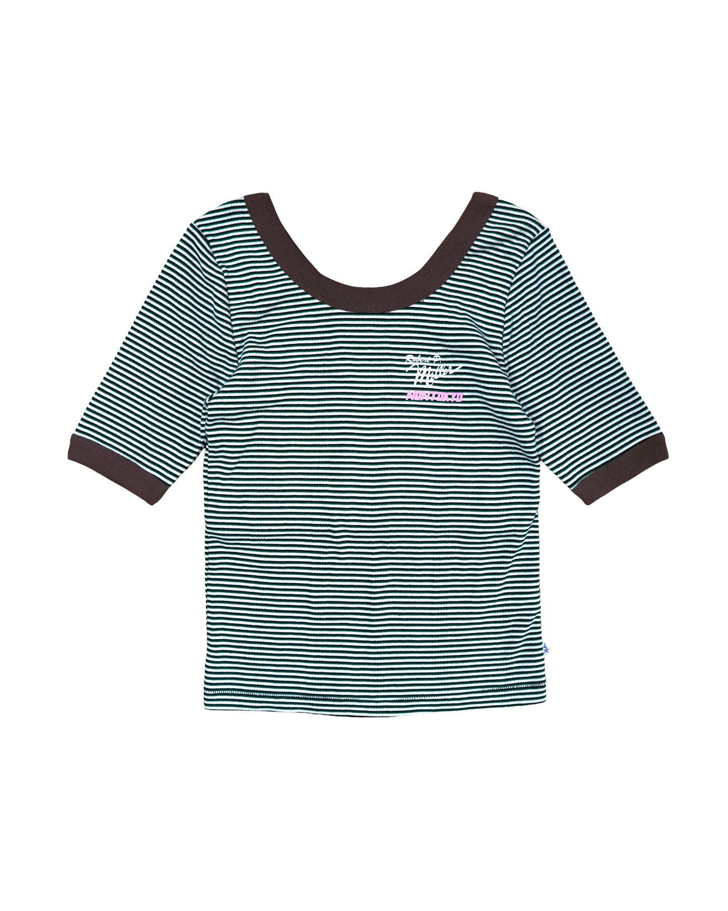 BORDER T-SHIRT feat.miller -CUP IN (GREEN)　