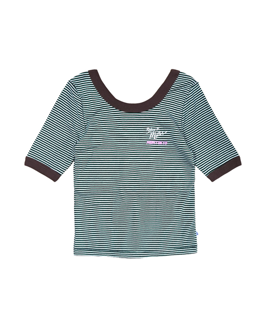 BORDER T-SHIRT feat.miller -CUP IN (GREEN)　