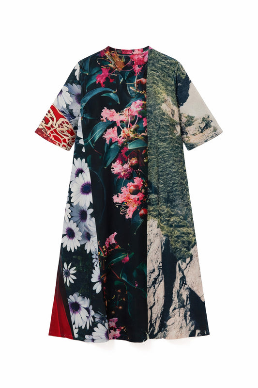 DIRECT PRINT PULLOVER H/S OP (COLLAGE)