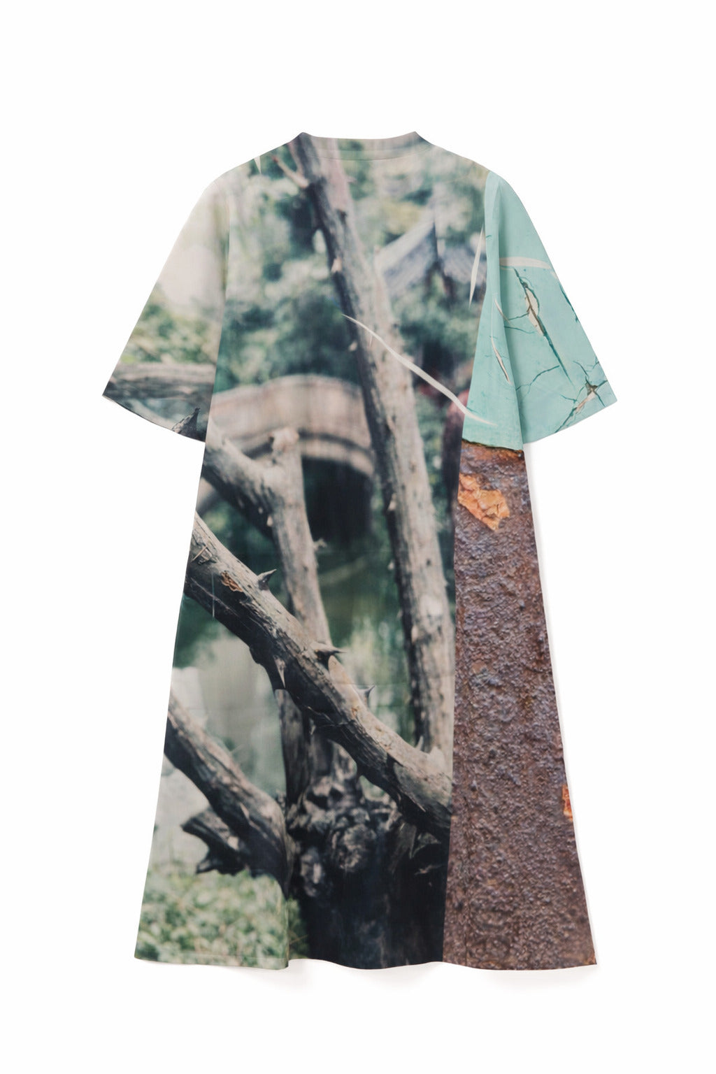 DIRECT PRINT PULLOVER H/S OP (COLLAGE)