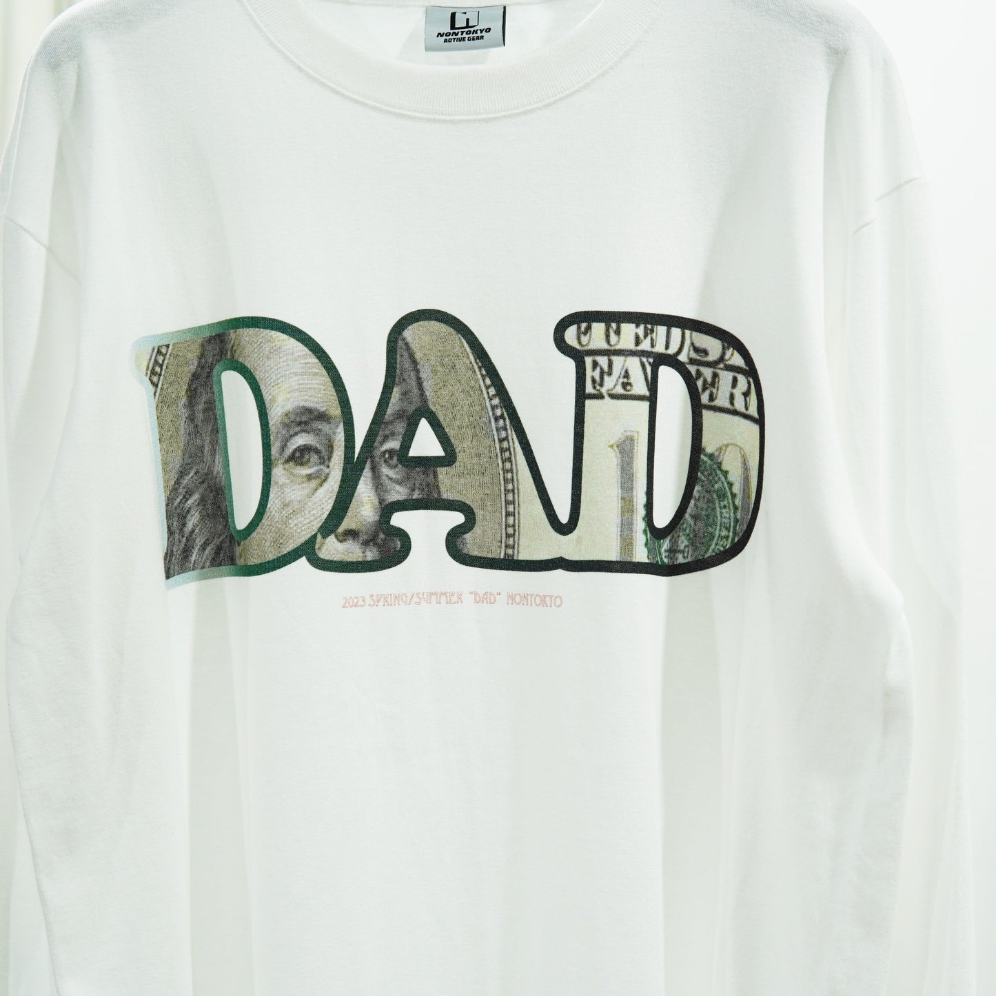 NON TOKYO / GRAPHIC LONG PRINT T-SHIRT (DAD / WHITE) / NON TOKYO Graphic long print T-shirt (Dad / White)